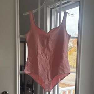 Pink One-Piece Bodysuit